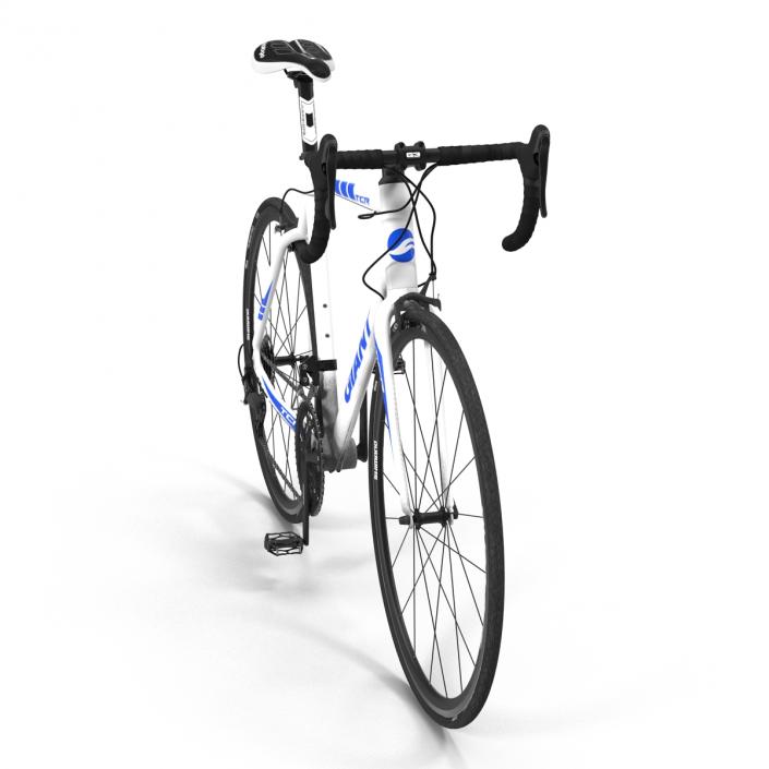 Road Bike Giant Rigged 3D