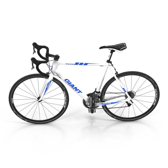 Road Bike Giant Rigged 3D