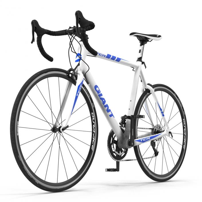 Road Bike Giant Rigged 3D