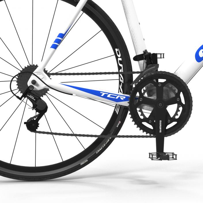 Road Bike Giant Rigged 3D