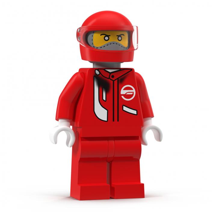 3D Lego Man Fireman