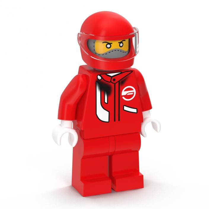 3D Lego Man Fireman