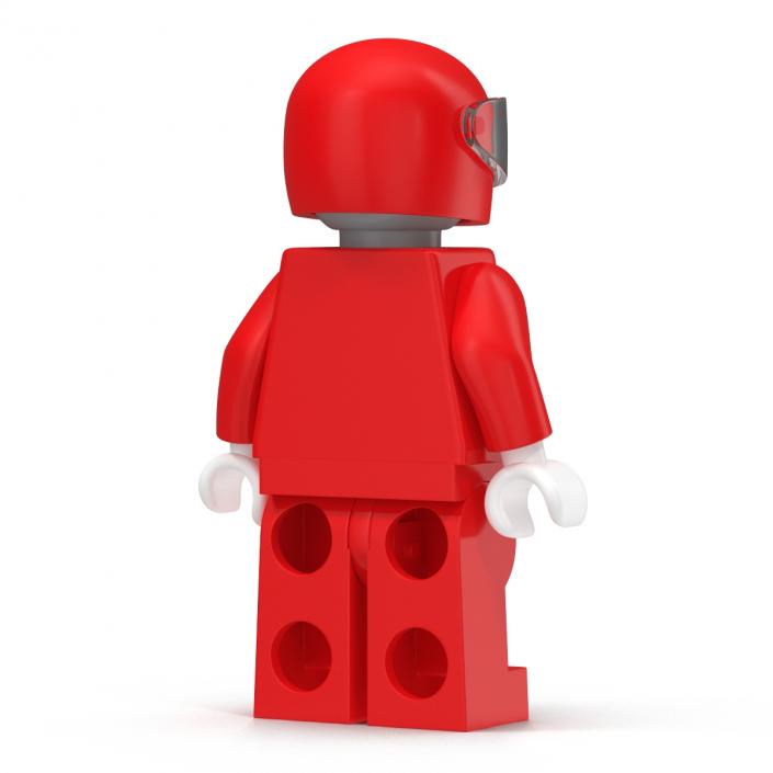 3D Lego Man Fireman