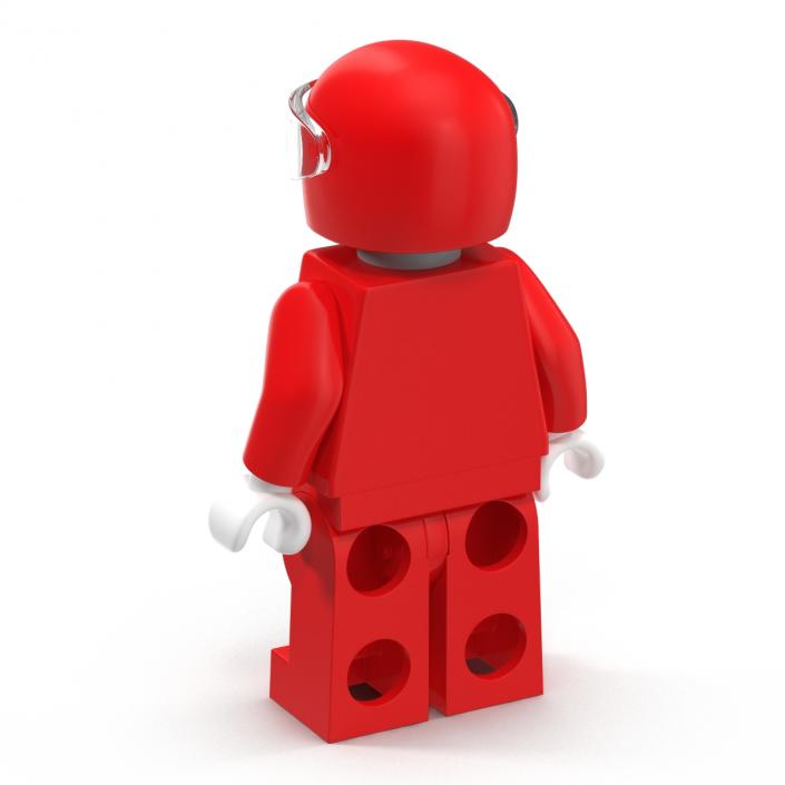 3D Lego Man Fireman