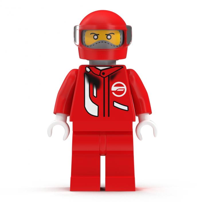 3D Lego Man Fireman