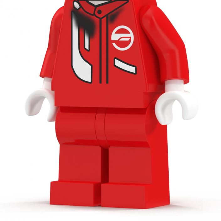 3D Lego Man Fireman