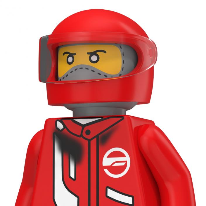 3D Lego Man Fireman