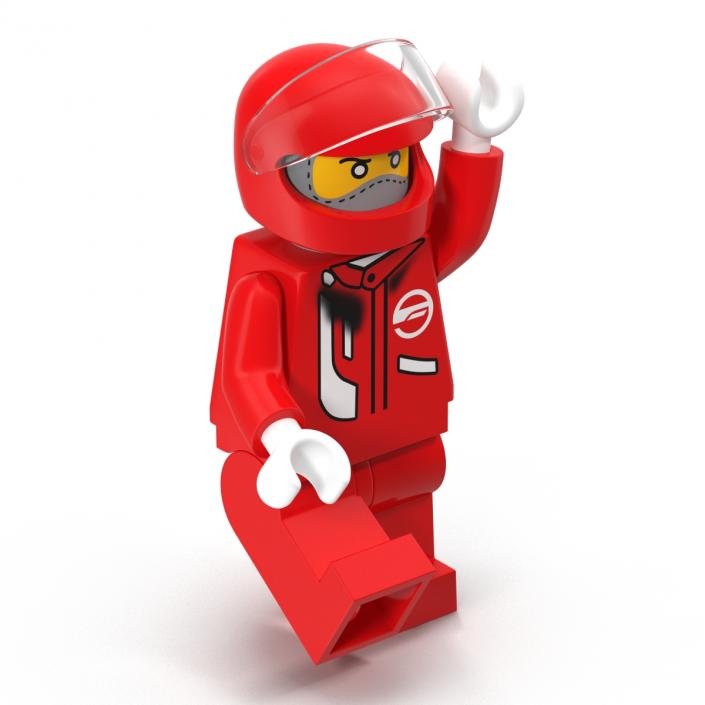 3D Lego Man Fireman