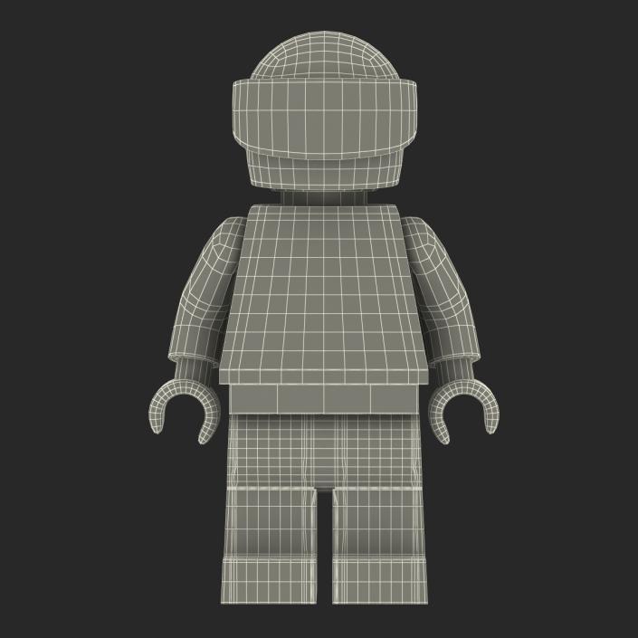 3D Lego Man Fireman