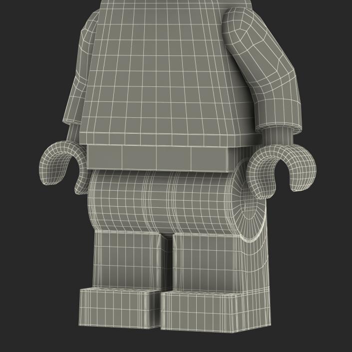 3D Lego Man Fireman