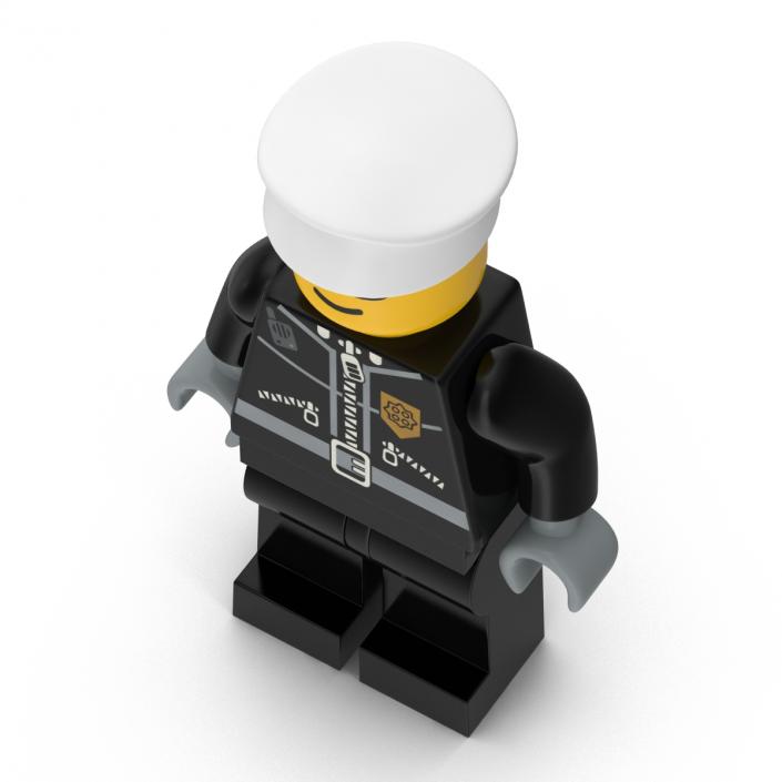 3D Lego Man Policeman model