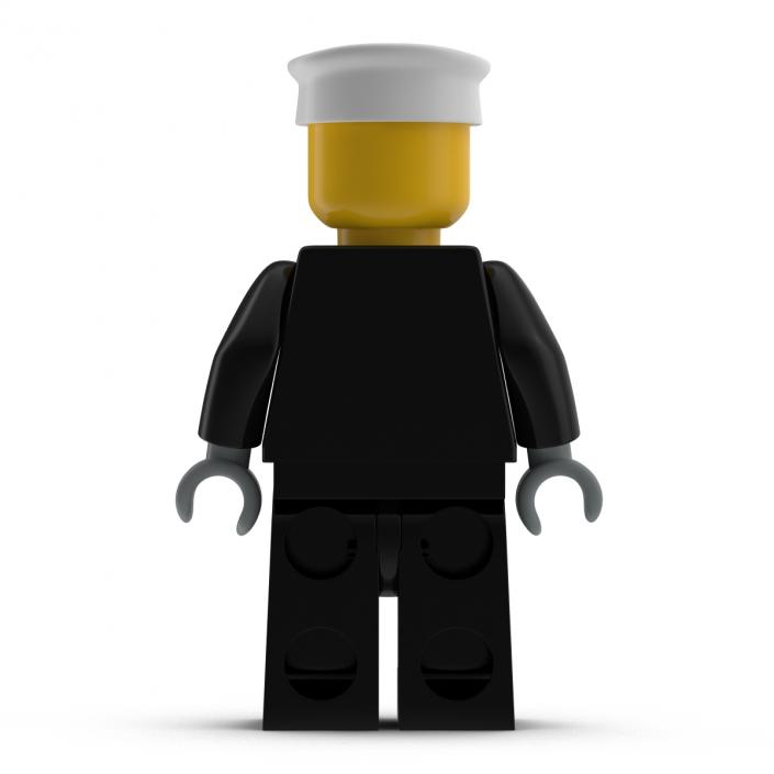 3D Lego Man Policeman model