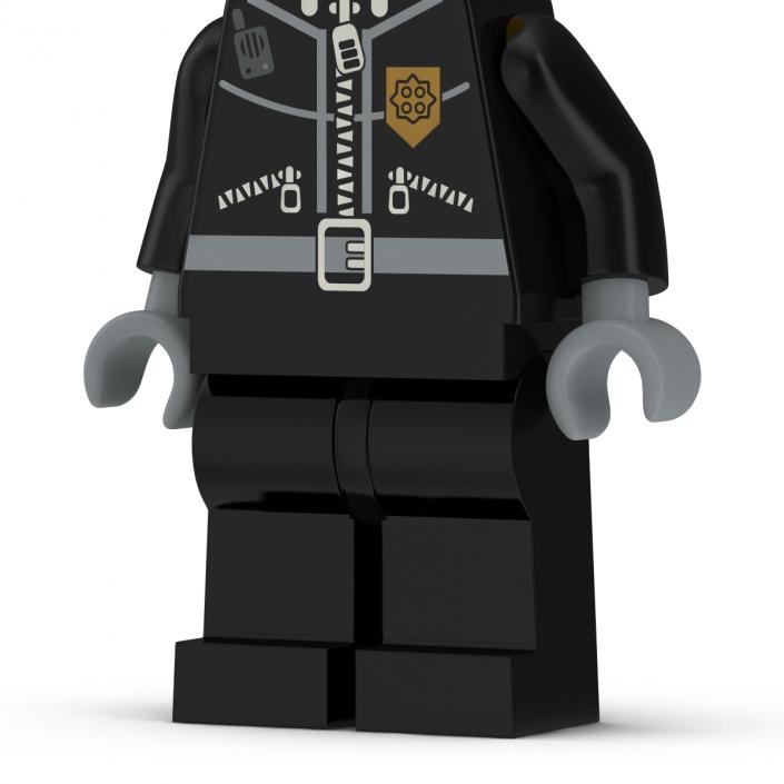 3D Lego Man Policeman model