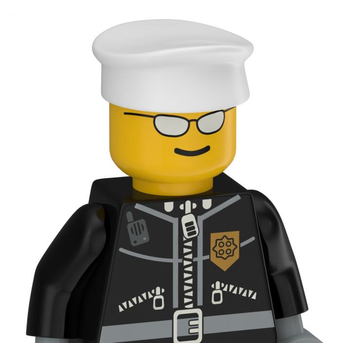 3D Lego Man Policeman model