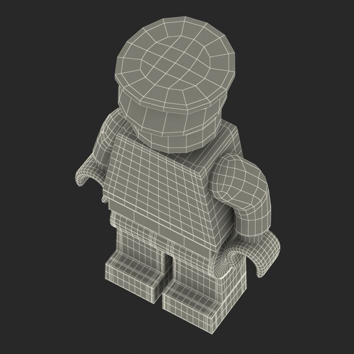 3D Lego Man Policeman model