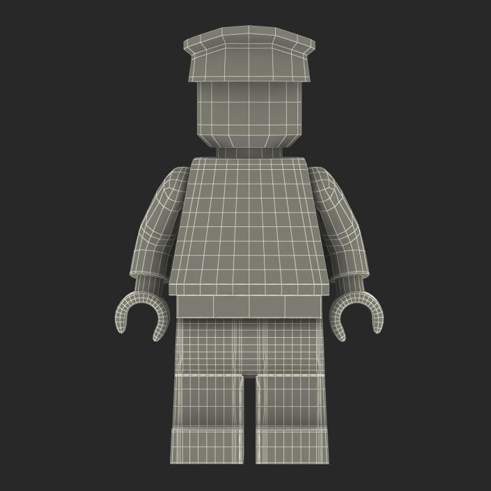 3D Lego Man Policeman model