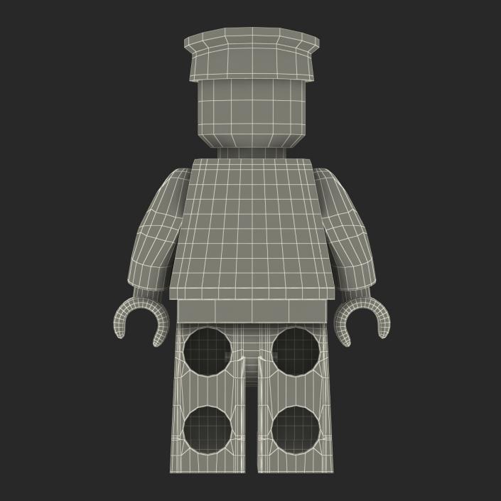 3D Lego Man Policeman model