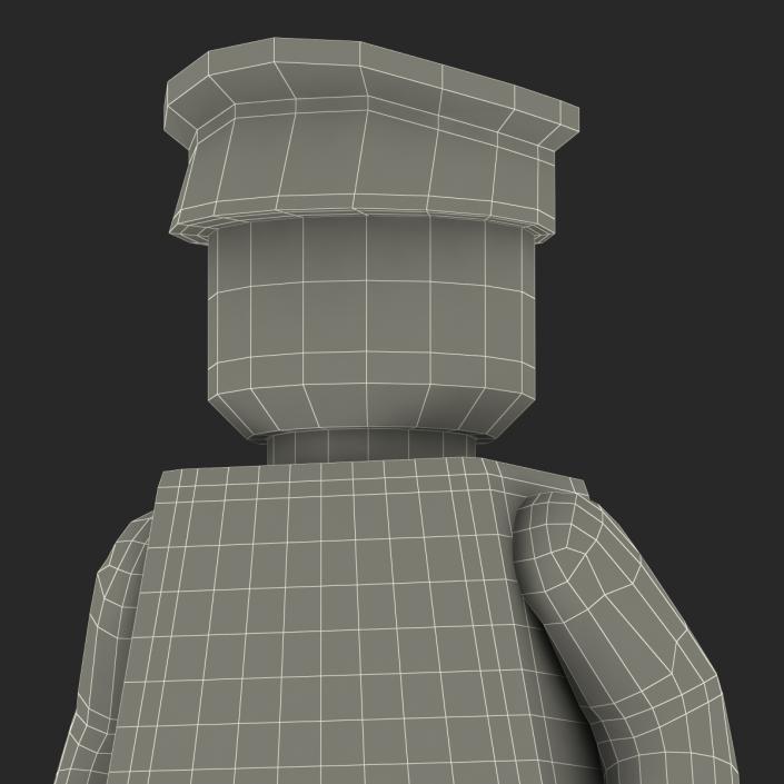 3D Lego Man Policeman model