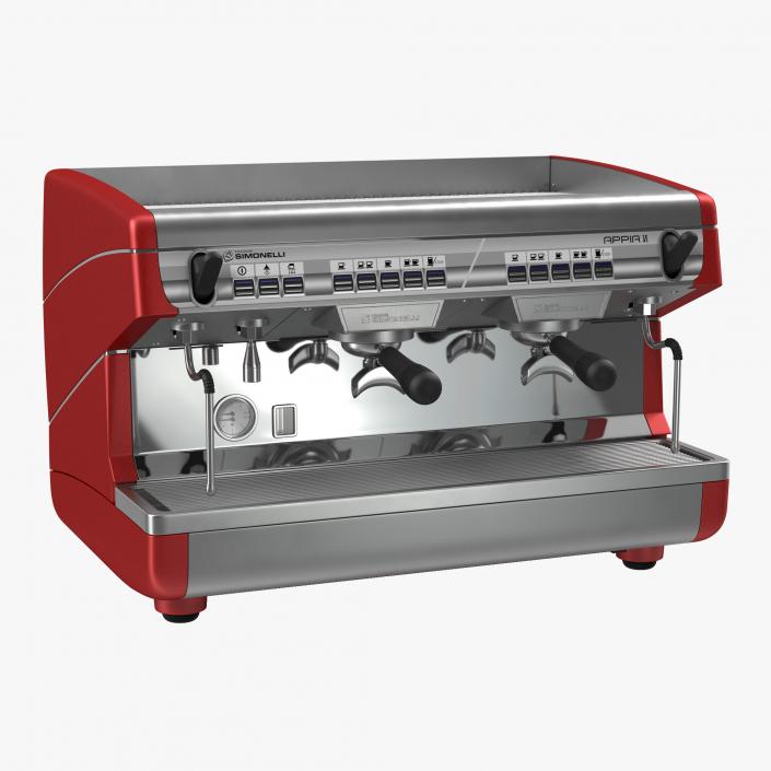 3D Espresso Machine Simonelli