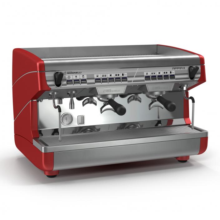 3D Espresso Machine Simonelli