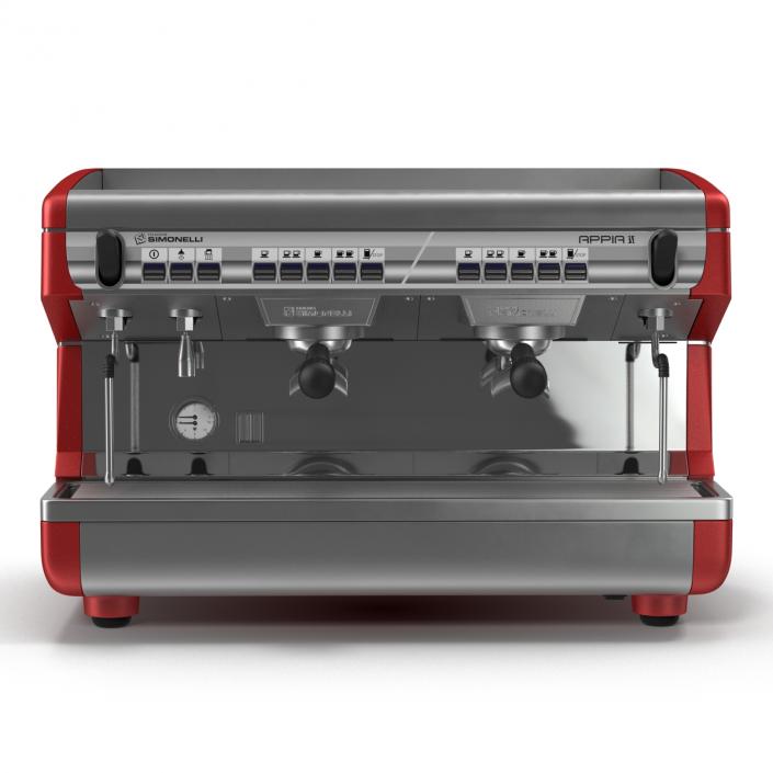 3D Espresso Machine Simonelli