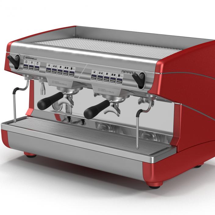 3D Espresso Machine Simonelli