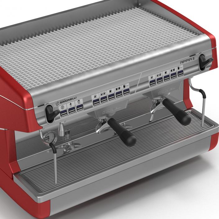 3D Espresso Machine Simonelli