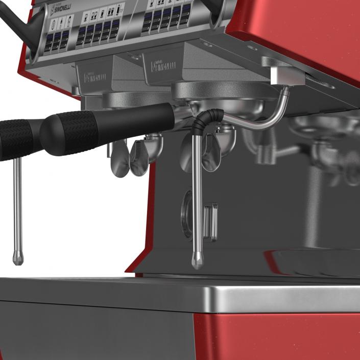 3D Espresso Machine Simonelli