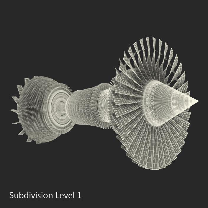 Turbine 4 3D model