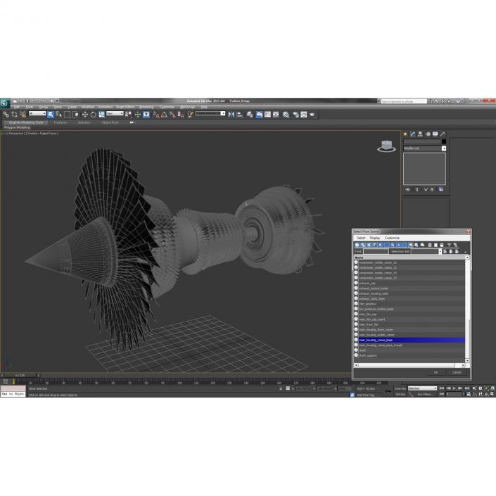 Turbine 4 3D model