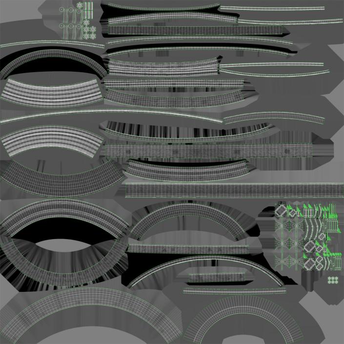 Turbofan Aircraft Engine 3D model