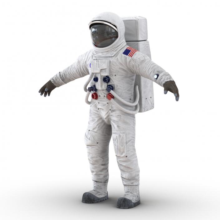 3D A7L Apollo and Skylab Spacesuit