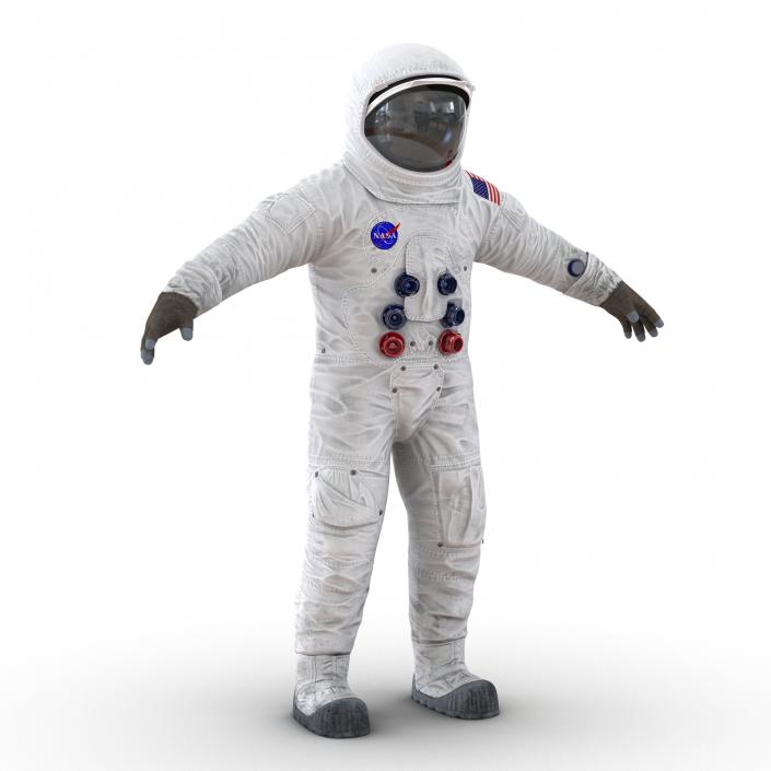 3D A7L Apollo and Skylab Spacesuit 2 model