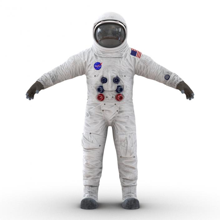 3D A7L Apollo and Skylab Spacesuit 2 model