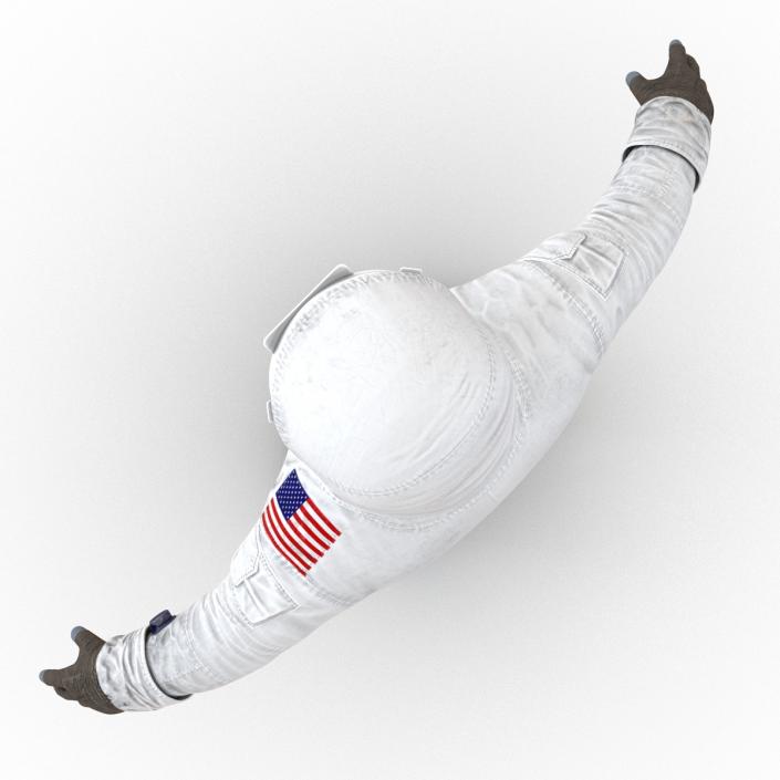 3D A7L Apollo and Skylab Spacesuit 2 model