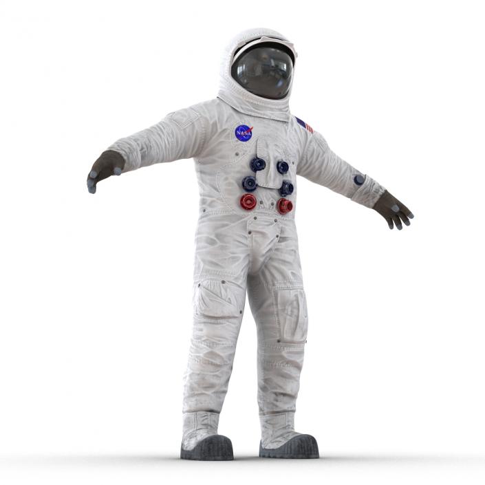 3D A7L Apollo and Skylab Spacesuit 2 model