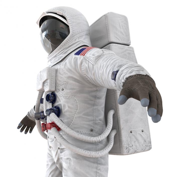 3D A7L Apollo and Skylab Spacesuit