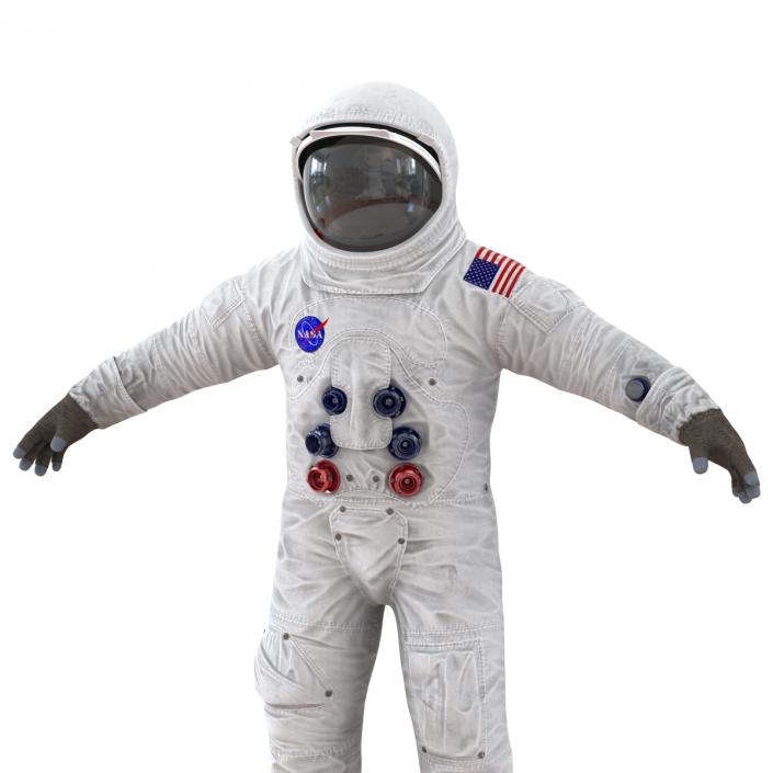 3D A7L Apollo and Skylab Spacesuit 2 model