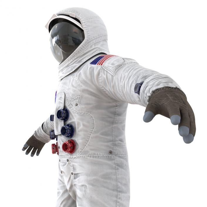 3D A7L Apollo and Skylab Spacesuit 2 model