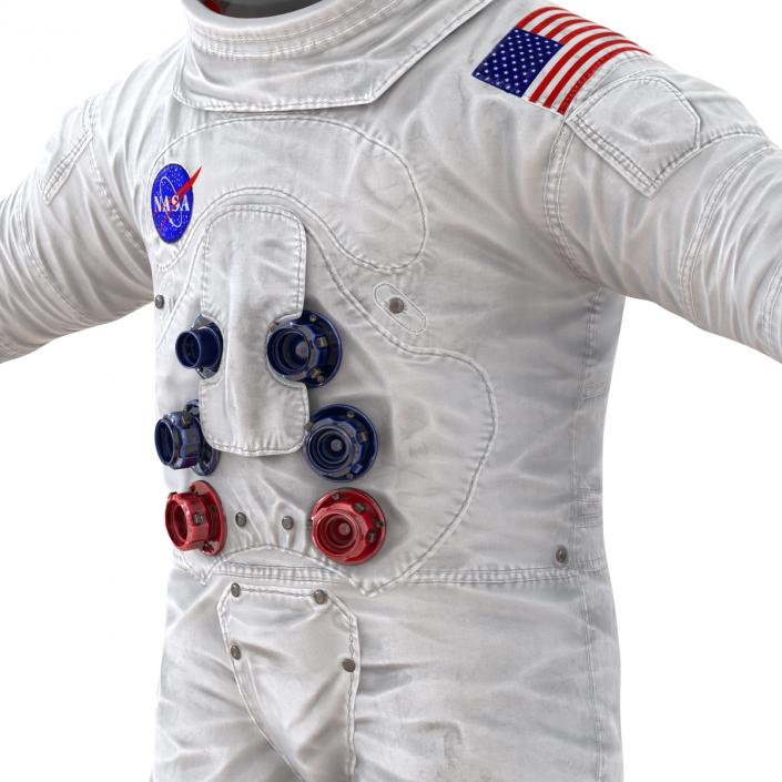 3D A7L Apollo and Skylab Spacesuit 2 model