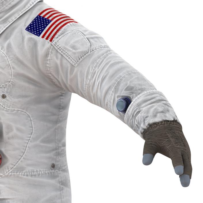 3D A7L Apollo and Skylab Spacesuit 2 model