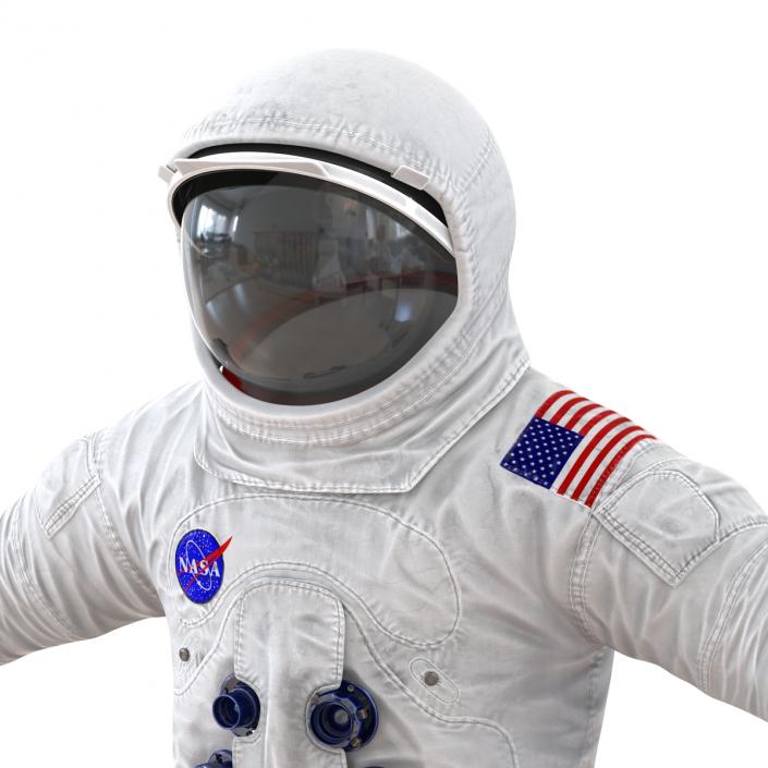 3D A7L Apollo and Skylab Spacesuit 2 model