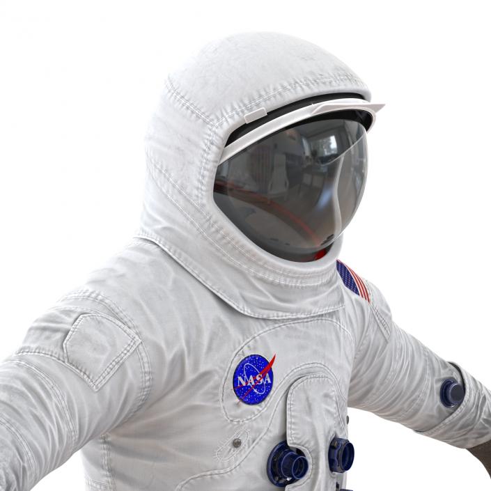 3D A7L Apollo and Skylab Spacesuit 2 model