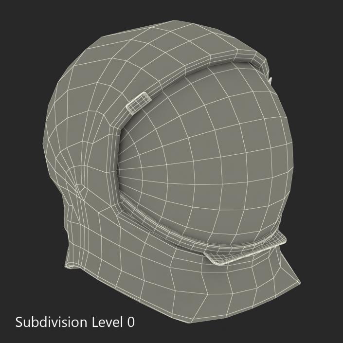 3D model A7L Spacesuit Helmet