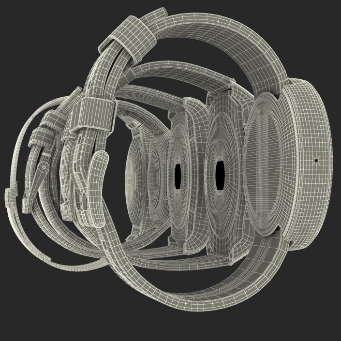 3D Smartwatches Collection model