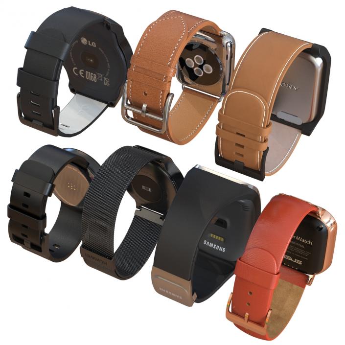 3D model Smartwatches Collection 2