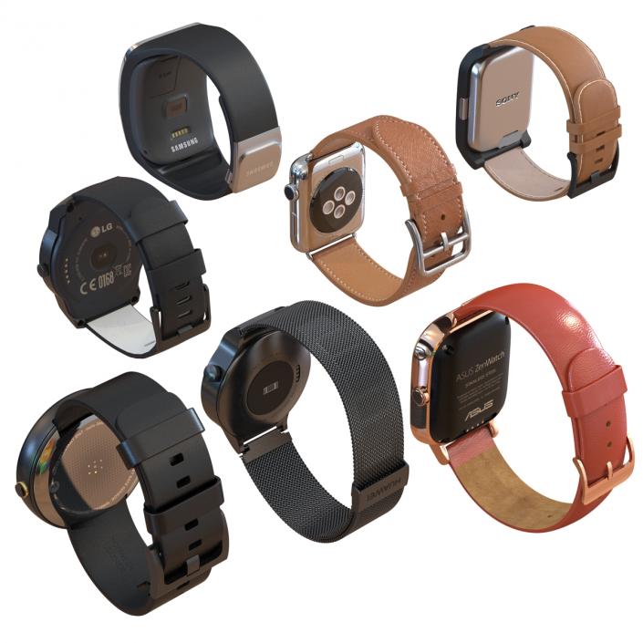 3D model Smartwatches Collection 2