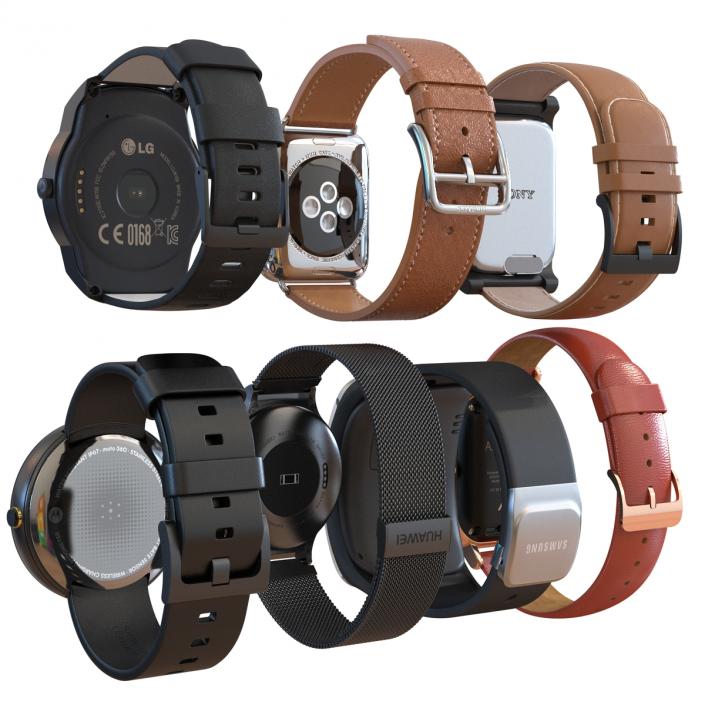 3D model Smartwatches Collection 2