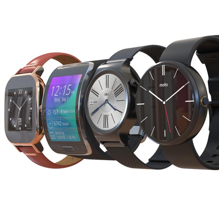 3D model Smartwatches Collection 2