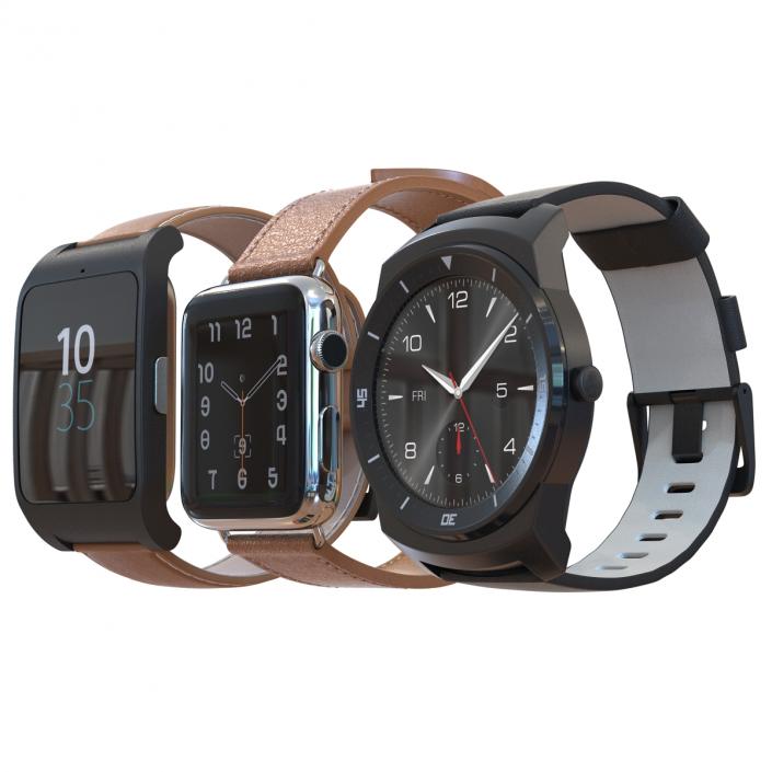 3D model Smartwatches Collection 2